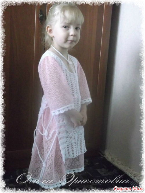Платье маленькой модницы Лизаньки