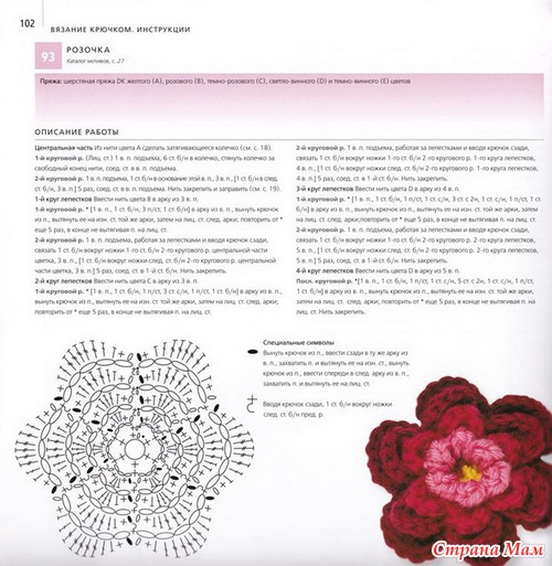 Очарование крючка. Вязанные цветы. Лирические нотки