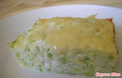 . СЭР КАБАЧОК!!! - рулет, пица, кекс и запеканка с рисом из кабачка.