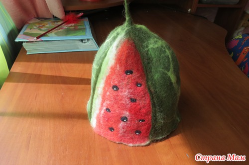 Шапка для бани