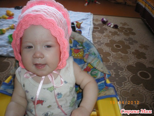 Чепчик для моей лапульки