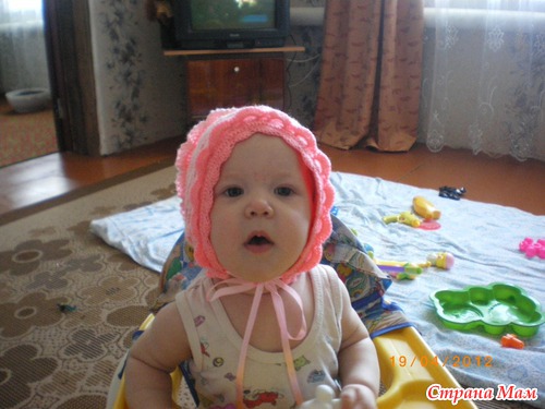 Чепчик для моей лапульки