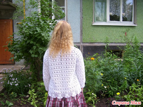 Жакетик крючком