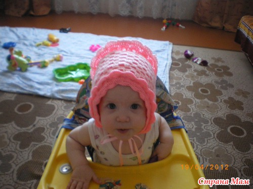 Чепчик для моей лапульки