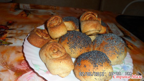 Сливовый пирог (дрожевой-легкий и первый ) + Бонус "Булочки"