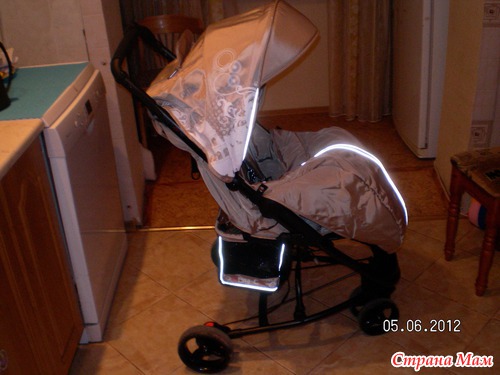 Купила прогулку-трость Baby Care "Rome". Мои впечатления от коляски и много фото.