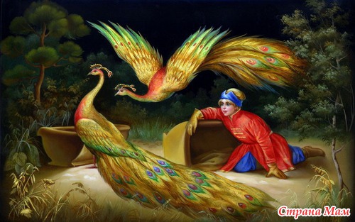 Картинки для декупажа (Федоскинская миниатюра)