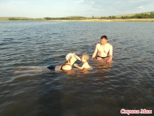 А мы уже купаемся!!!