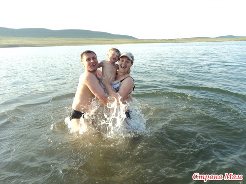 А мы уже купаемся!!!