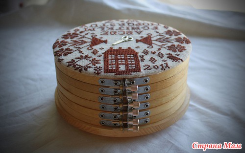 Шкатулки из пялец