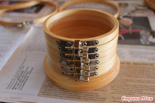 Шкатулки из пялец
