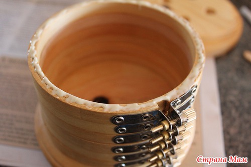 Шкатулки из пялец