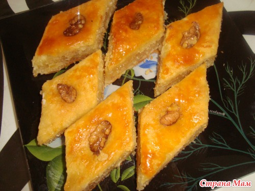 Пахлава Легкая Хадичина)