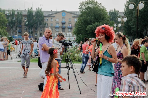Отчет с парада-карнавала мыльных пузырей!