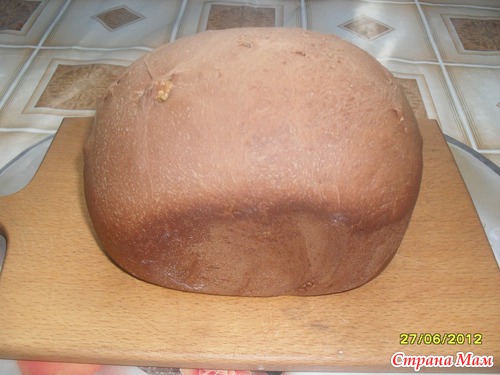 Шоколадный хлеб с грецкими орехами