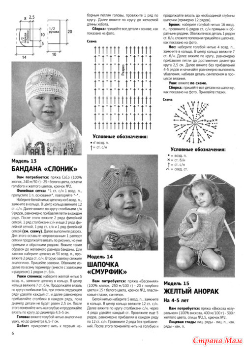 Копилка вязанных идей №6/2012
