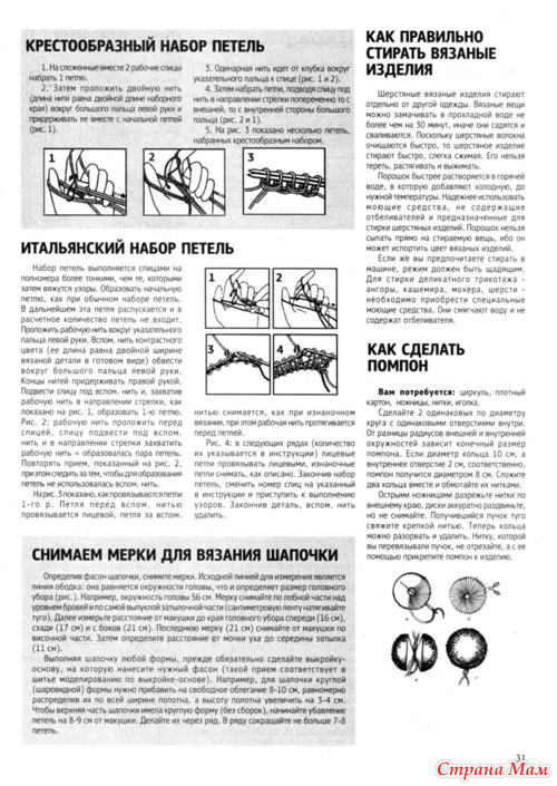 Копилка вязанных идей №6/2012