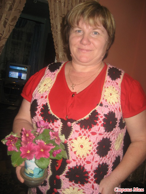 Шикарный цветочек от мамули