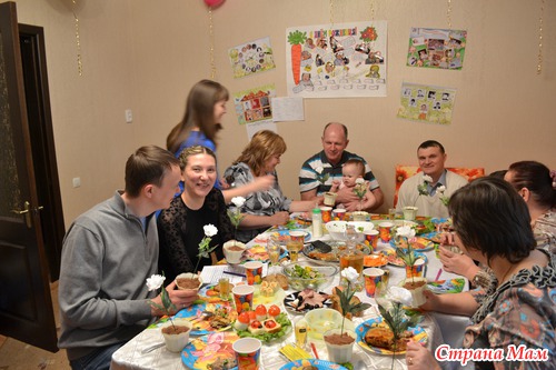 Вот и мы теперь годовасики! Отчет о нашем супер-празднике)))
