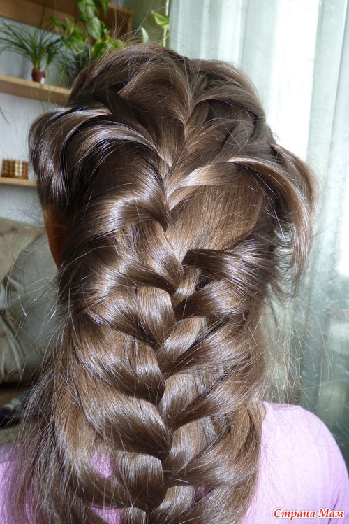Ажурная косичка.
