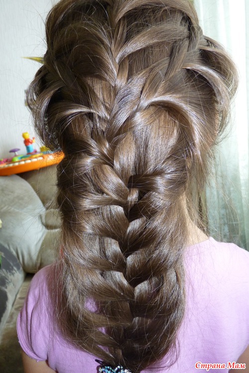 Ажурная косичка.