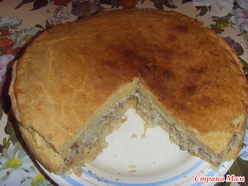 Рыбный пирог