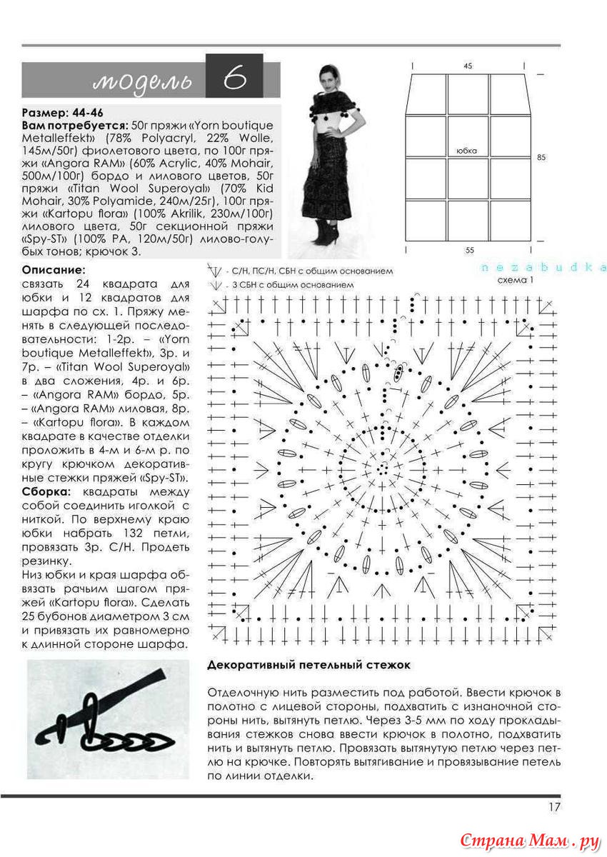 Кукла тонтон крючком схема