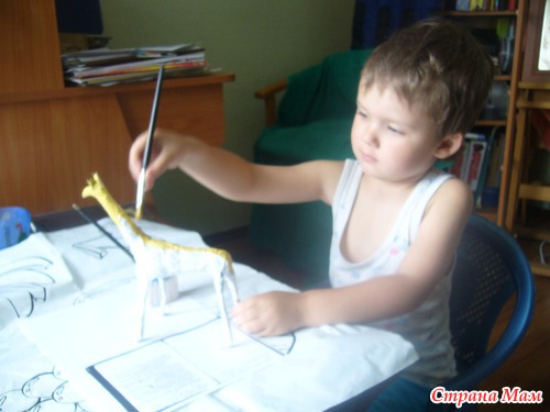 Узнать жирафа просто...