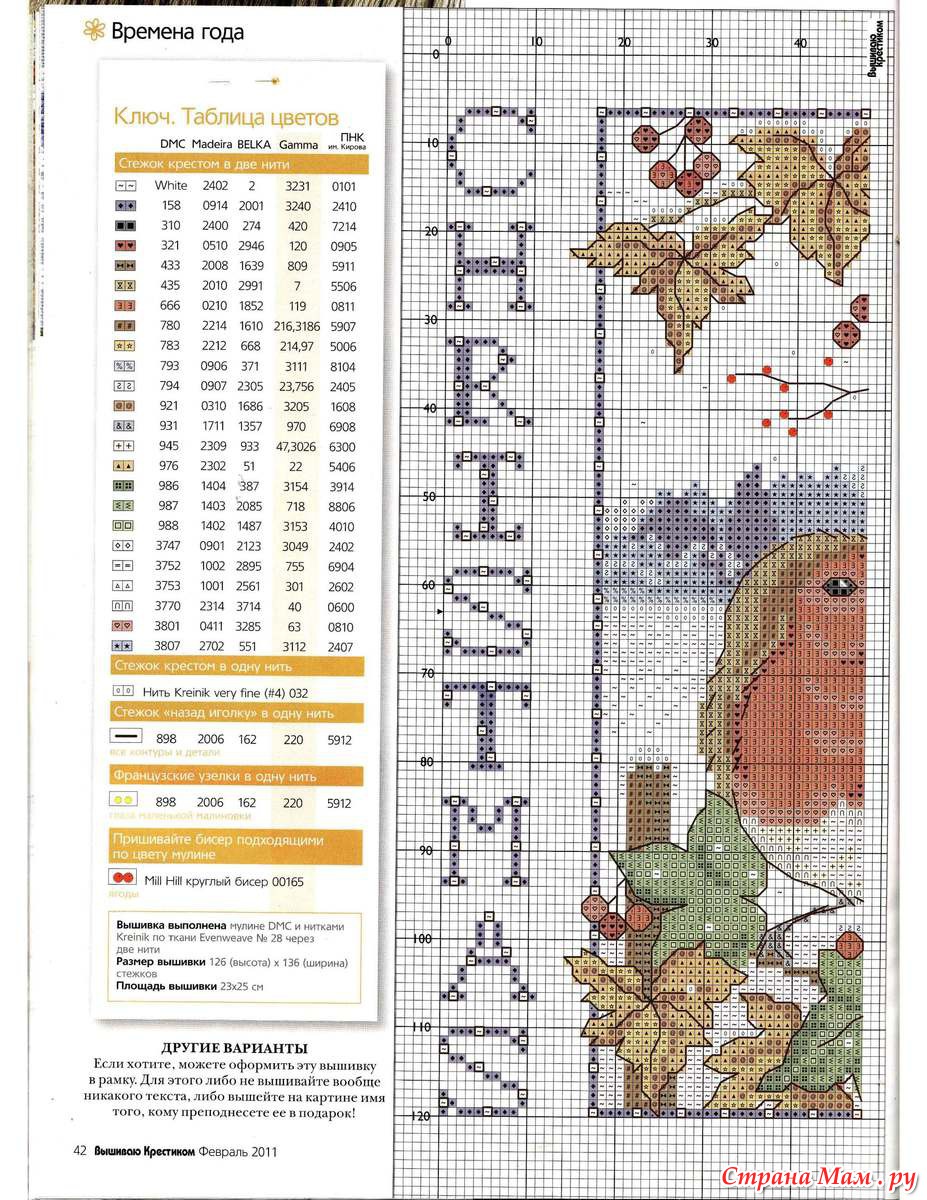 Журнал вышитые картины 6 2010