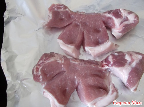 Мясо в аджике