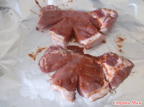 Мясо в аджике