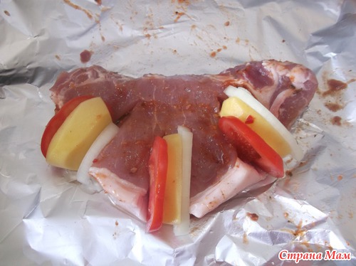 Мясо в аджике