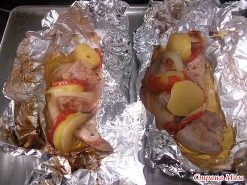 Мясо в аджике