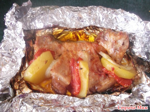 Мясо в аджике