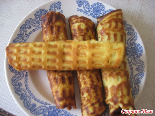 Вафли хрустящие.