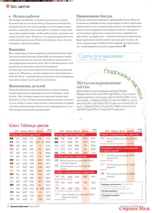 Вышиваю крестиком 6.2011