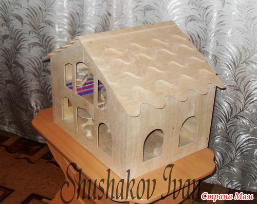Раскладной домик для кукол