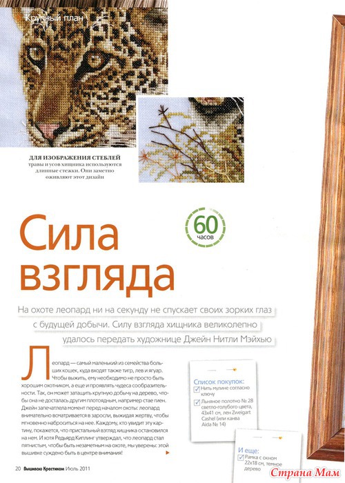 Вышиваю крестиком 7.2011