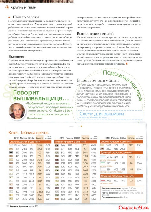 Вышиваю крестиком 7.2011