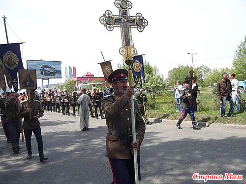 В нашем городе большое событие, привезли мощи - Матроны Московской, и тут же произошло необычное явление.