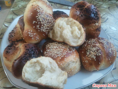 Булочки по быстрому.