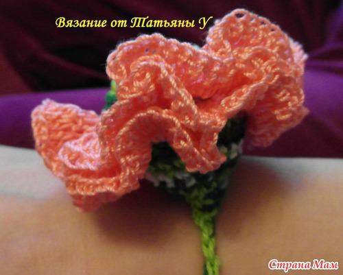 *Погремушка "Гвоздика"