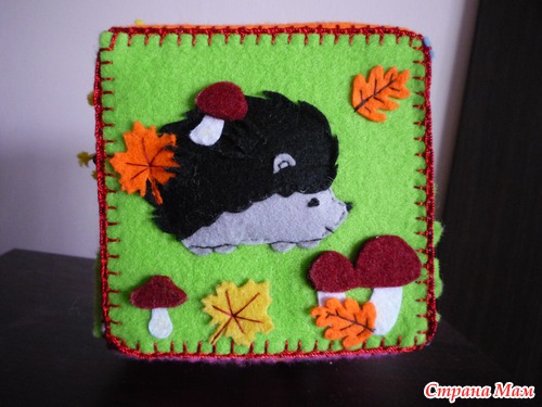 Кубик из фетра