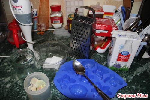 МК для начинающих. Мыло из обмылков.