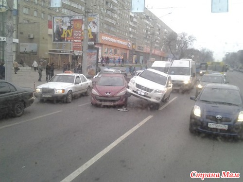 Воронеж, вот такие у нас аварии...