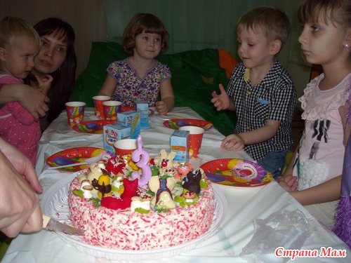 Вот и отпраздновали дочкин день рождение! Много фоток.