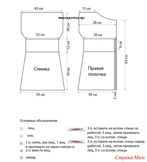 Туника без рукавов.