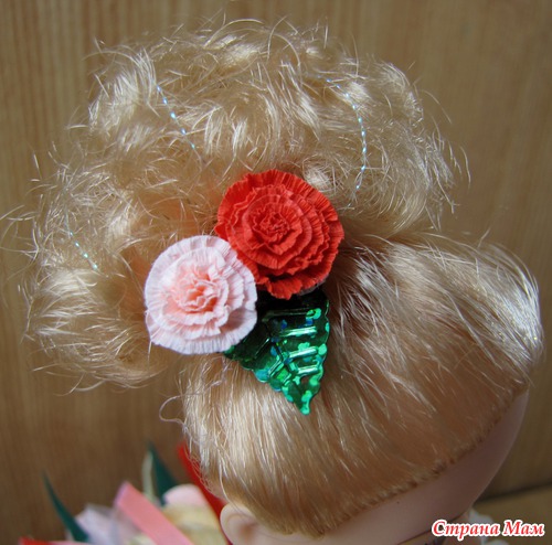 Кукла из конфет