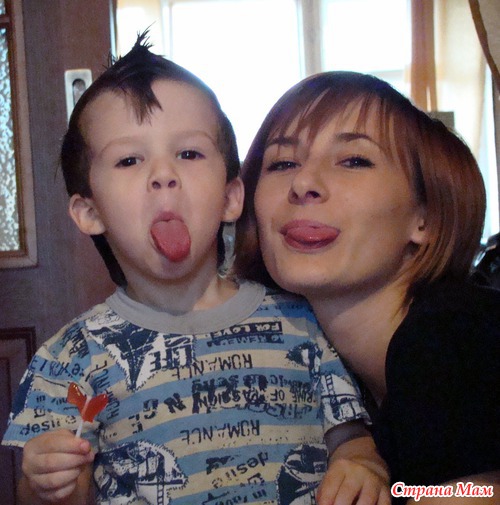 Поэкспериментировала над ребенком=)))