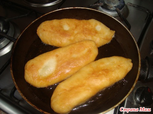 Пирожки с картошкой.